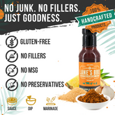 Lanes Pineapple Chipotle - BBQ Sauce - 13.5 FL oz.